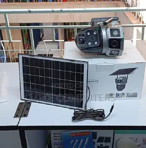 Solar Light Camera Wifi Dual Lens PTZ 4mp Wifi Solar