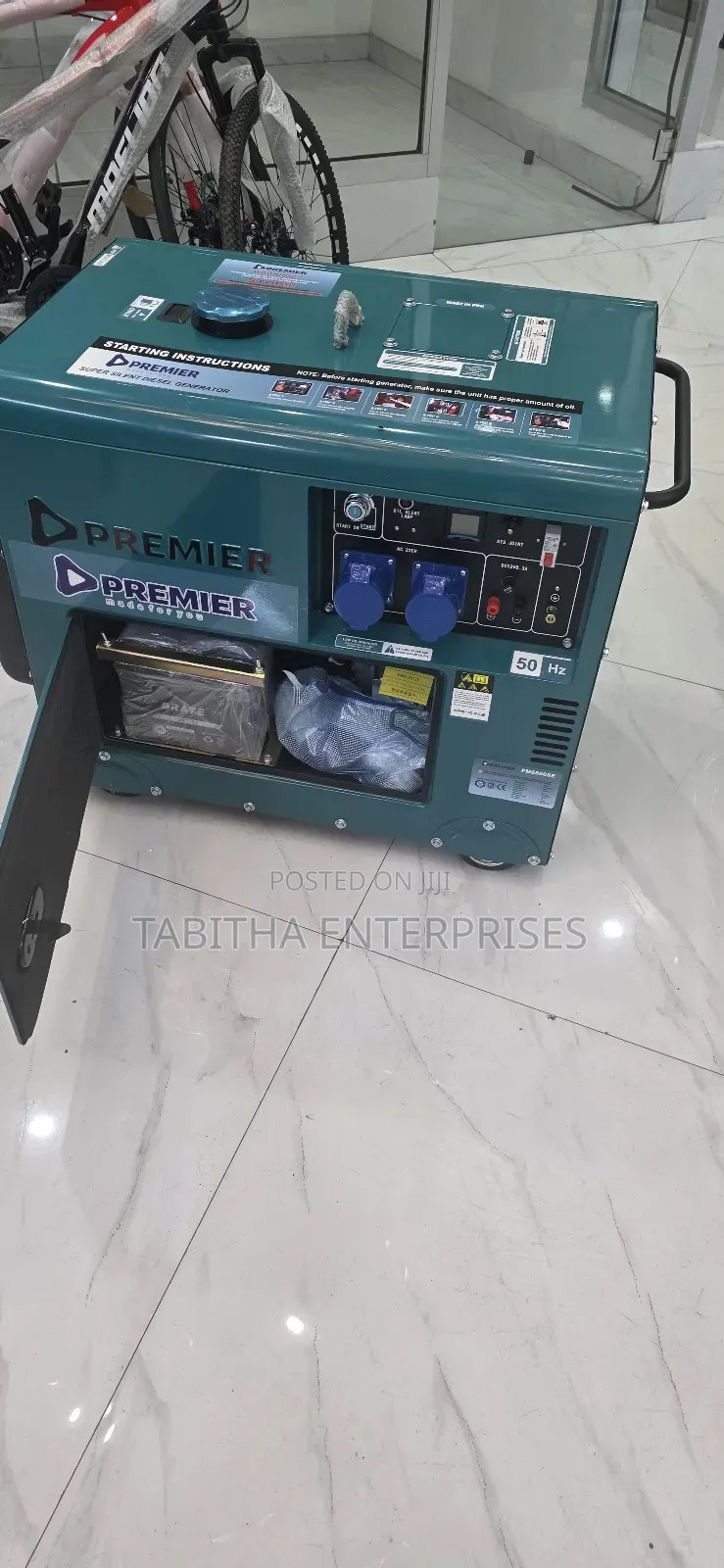 Silent Generator 6.6kva/ Diesel Generator