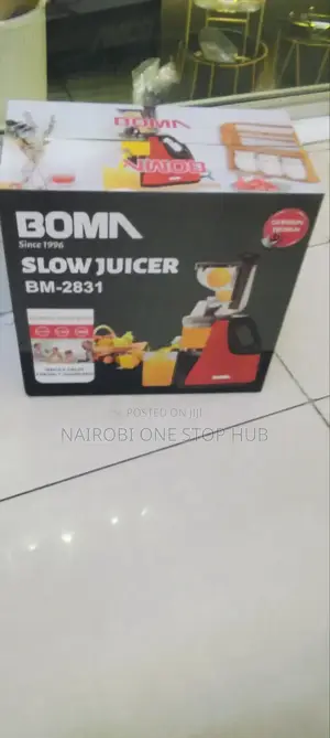 Boma Bm-2831 Slow Juicer – Healthy Cold Press Juice Maker