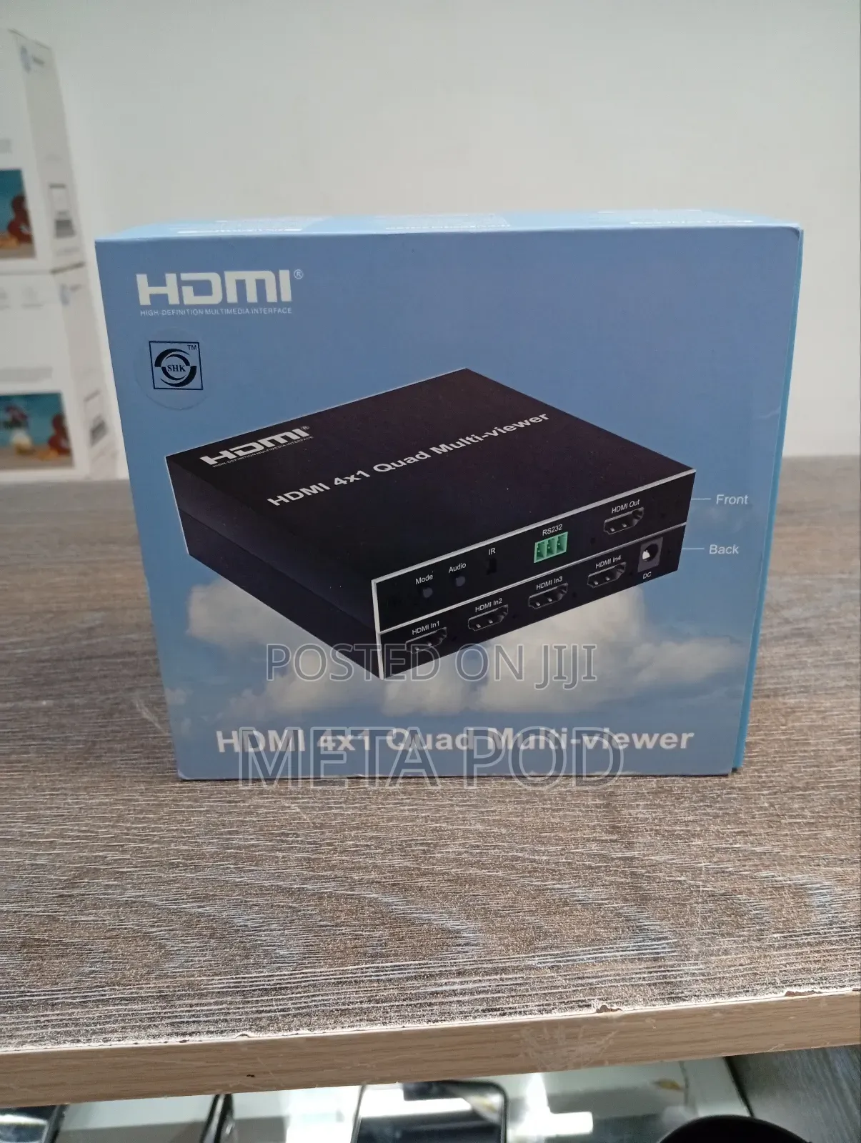 Hdmi 4×1 Quad Multi Viewer Screen Segmentation