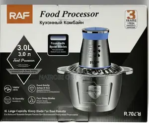 Raf 3l Stainless Steel Food Processor.