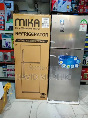 Mika Fridge Double Door 138litres