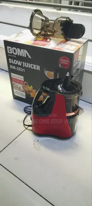 Boma Slow Juicer – Less Waste, More Juice