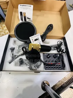 V8 Condenser Microphone – Perfect for Live Recording Streaming