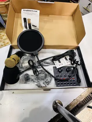 V8 Microphone With Live Recording Support – Studio Sound