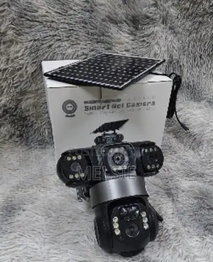High-Tech Wireless Dual Linkage Solar-Powered Camera