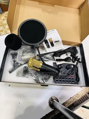 V8 Condenser Microphone for Streaming, Podcast Live Recording