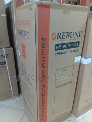 136l Rebune Silver Refrigerator
