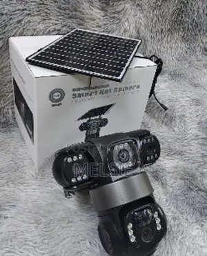Three Lenses and PTZ Control 4g Solar PTZ Camera