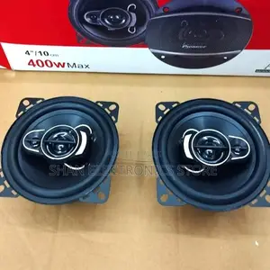 Car Door Speakers Pioneer 4" Inch 400 Watts 3-Way Coaxial