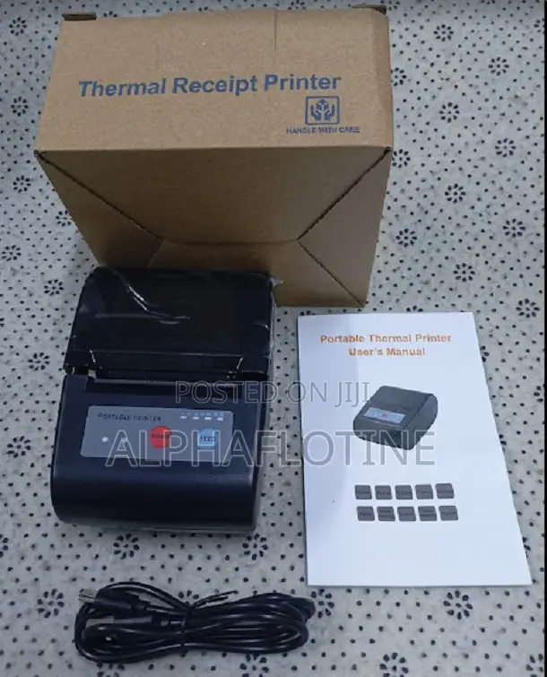 Pocket Size Thermal Ticket Printer.