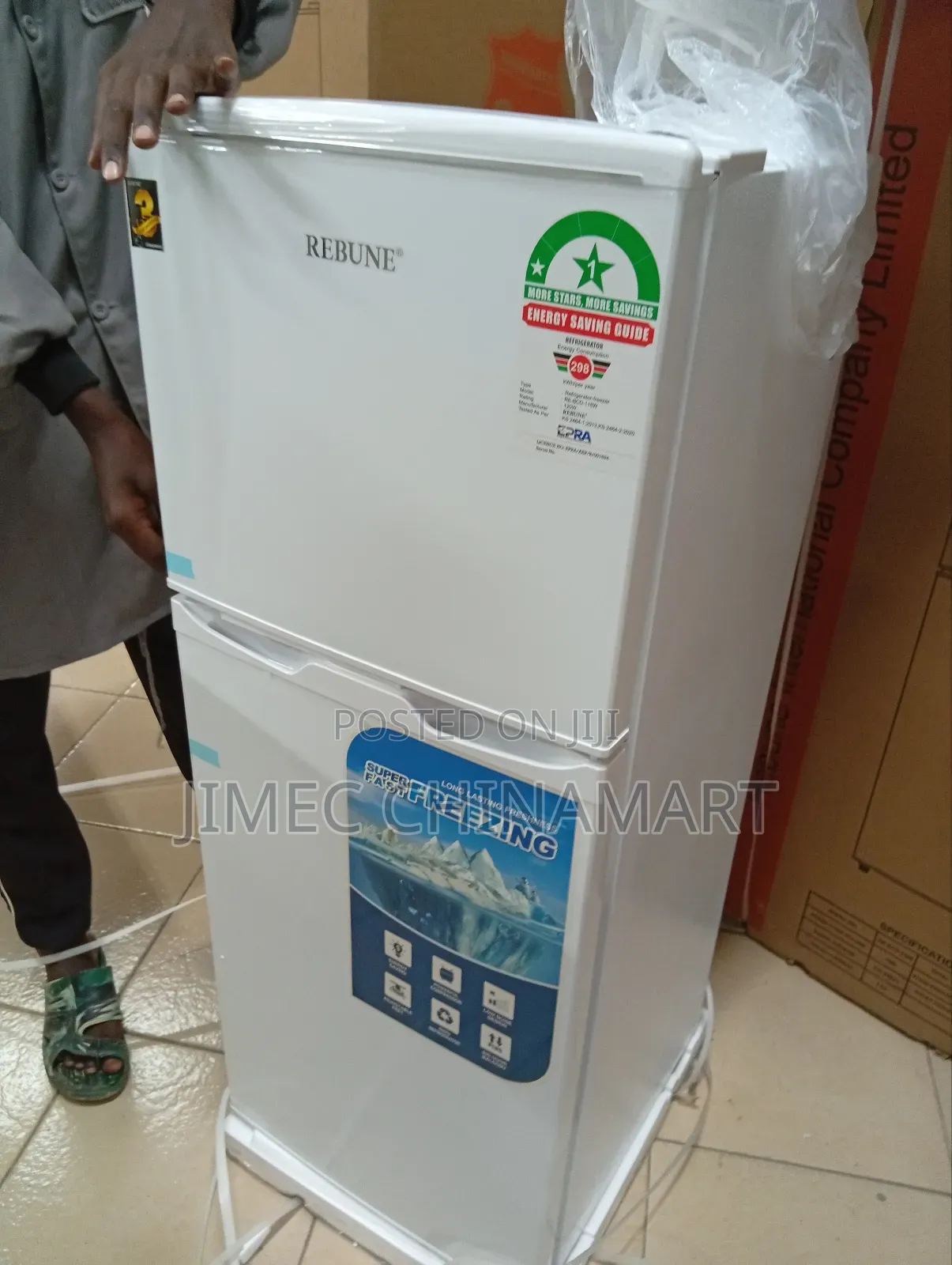 118l White Rebune Refrigerator