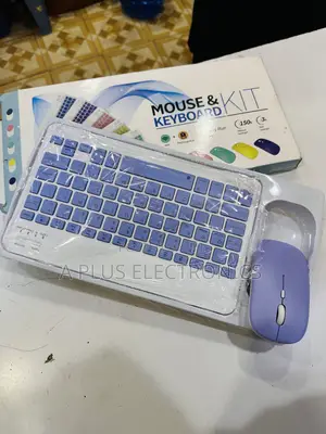 Slim Bluetooth Wireless Keyboard and Mouse – Rechargeable