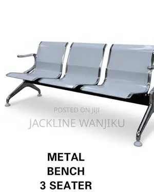 Metal Bench 3 Seater Chairs