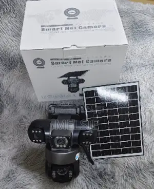 Solar Light Triple Lens 4g Camera PTZ 360 4g Sim Card