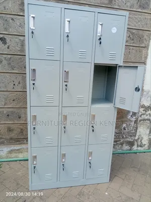 Twelve Lockers Cabinet Staff/Gym