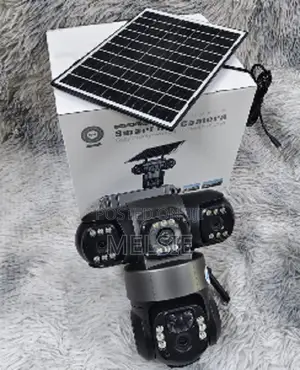 PTZ Wireless Camera Solar Light Triple Lens 4g Camera PTZ 4g Sim Card