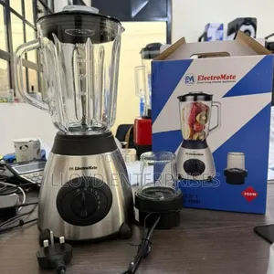 Electromate Stainless 2 in 1 Blender