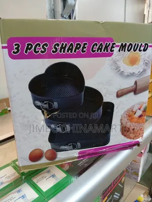 3pcs Cake Molds