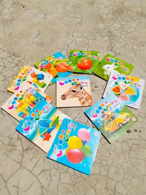 A Set Of 10 Look And Learn Hard Copy Baby Picture Books