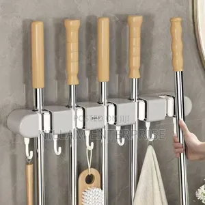 Non Slip Wall Mounted Mop Holder*