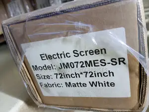 Projector Screen Electric 72"X72" (180cmx180cm)