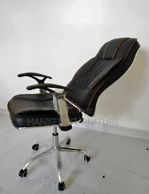 Premium Reclining Leather Executive Chair – Swivel Adjustable
