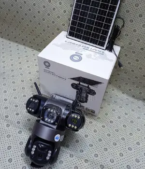 4g Triple Lens Solar PTZ Camera Outdoor Event Security