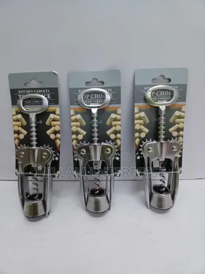 Heavy Duty Stainless Steel Corkscrew Wine Opener*