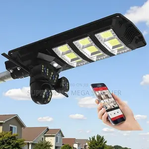 Reliable Quality 4g PTZ Outdoor Security Camera 450w Solar Streetlight