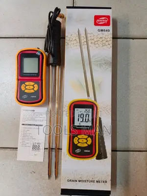 Grain Moisture Meter. Gm640 Water Content Metre