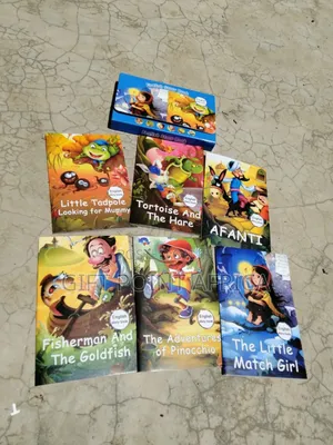 A Set Of 6 English Stories Books Interesting And Fun For Kids