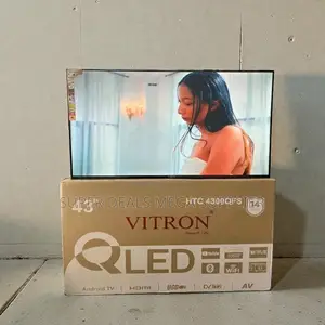 Bluetooth Wifi Connectivity Vitron 43 Inch Qled Smart Frameless Led Tv