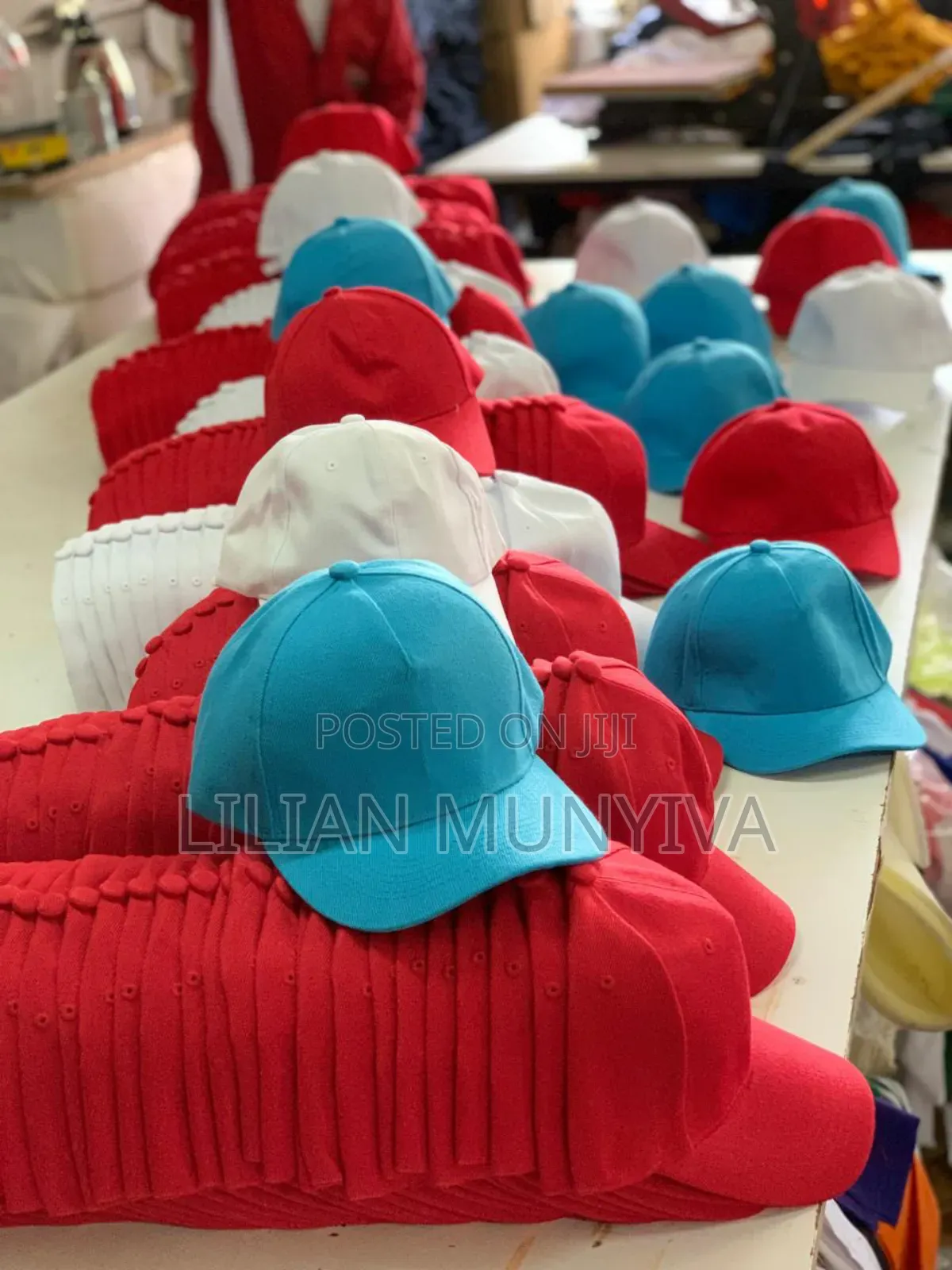 Branded and Plain Caps