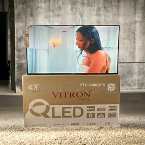 Netflix Youtube Support Vitron 43 Inch Qled Smart Frameless Led Tv