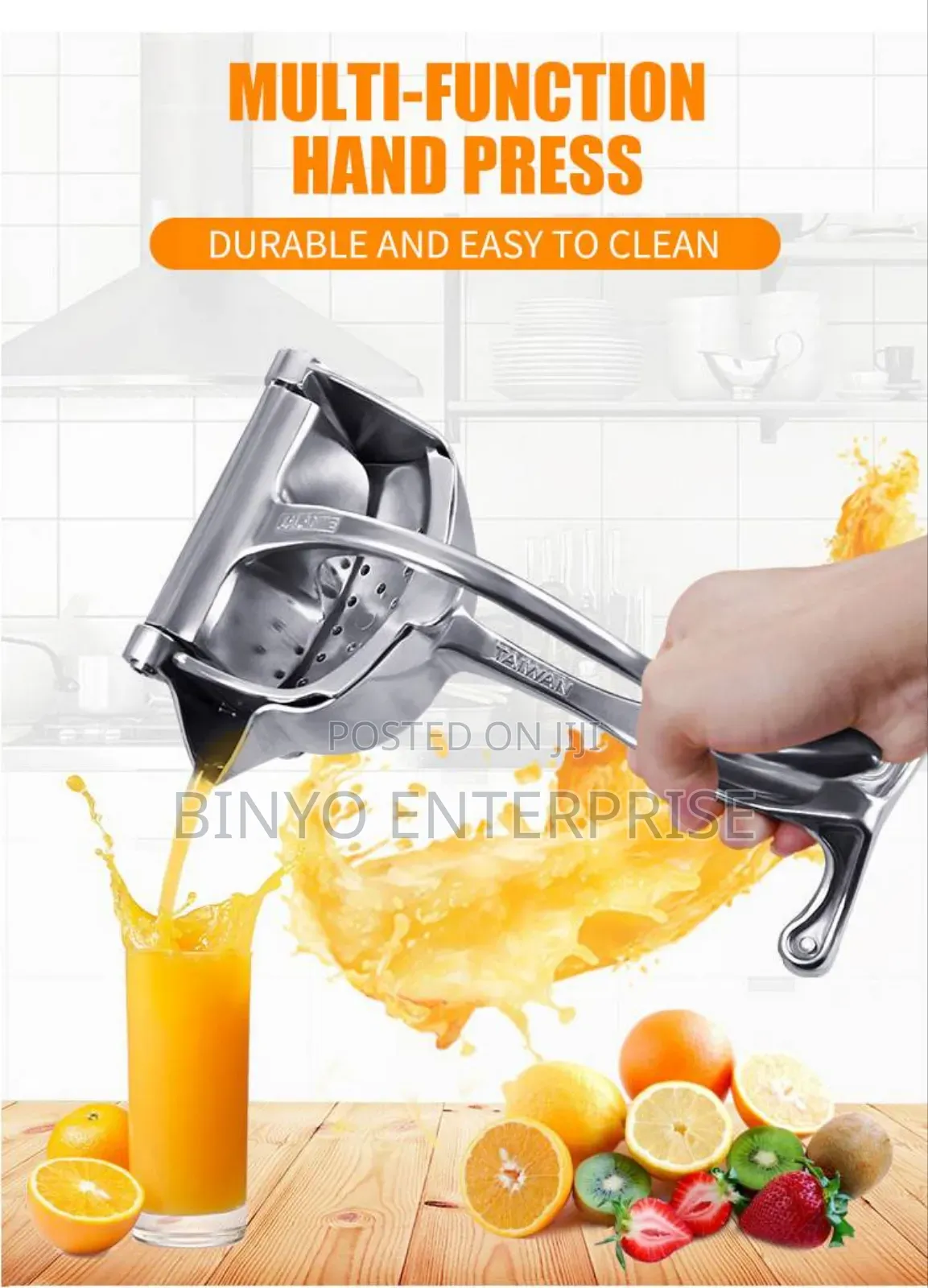 Manual Hand Press Fruit Juicer