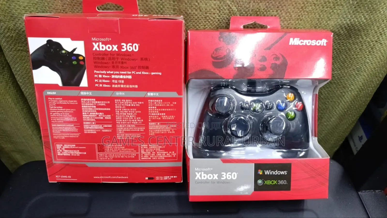 Microsoft Xbox 360 Wired Controller Compatible With PCS