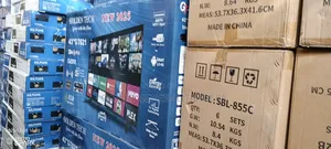 Goldentech 43inch 4k Smart Android, Frameless Led Tv,Free Channels