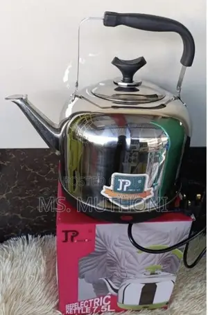 * Jp (Jamespot) 7.5 Litre Stainless Steel Electric Whistling Kettle