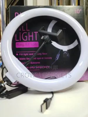 10 Inch Led Ring Light Adjustable Brightness Color Modes