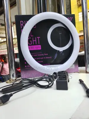 10 Inch Ring Fill Light With Tripod for Tiktok Youtube