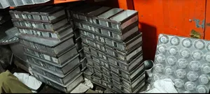 Galvanized 400g Baking Tins