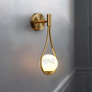 Teardrop Drop Wall Light