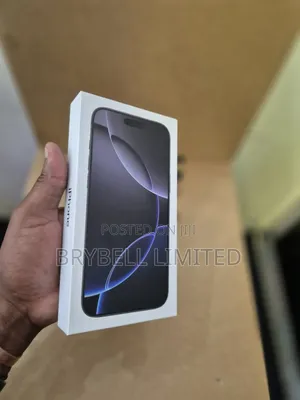 New Apple iPhone 16 Pro Max 256 GB Black