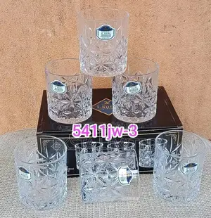 Diamond Cut Whiskey Glass