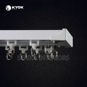 Aluminum Curtain Rails Curtain Rails Environmental Friendly Germs Free