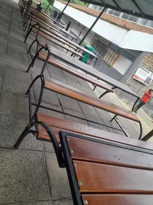 Wooden Metallic Foldable Outdoor Benches