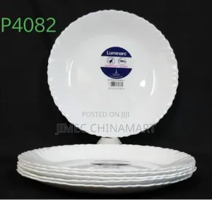 Feston White 6pc Luminarc Plates 27cm