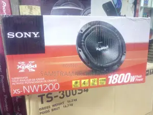Xs-Nw1200 Sony 12" Component in-Car Sub Woofer 1,800w