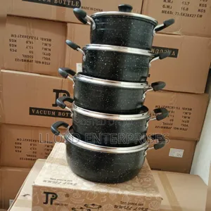 James Pots Cookware Set-Black